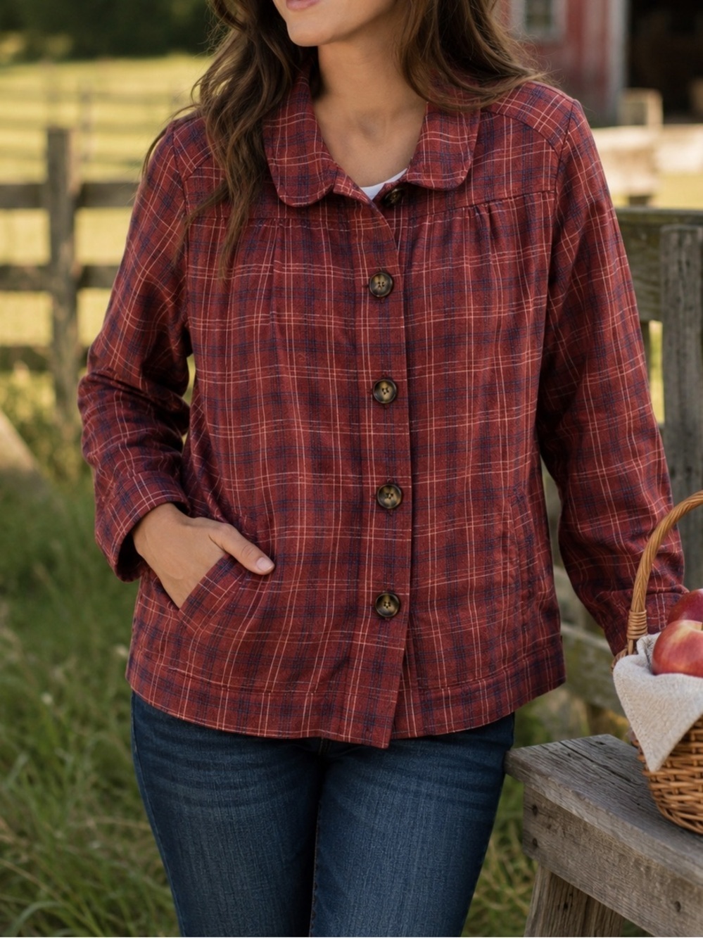 Hayden Flannel Shirt Size Large woman’s top